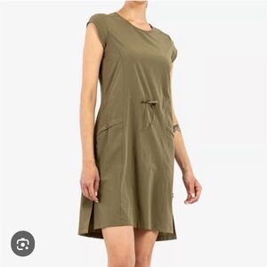 Fjallraven Green High coast lite Dress XL Short Sleeve Packable Performance